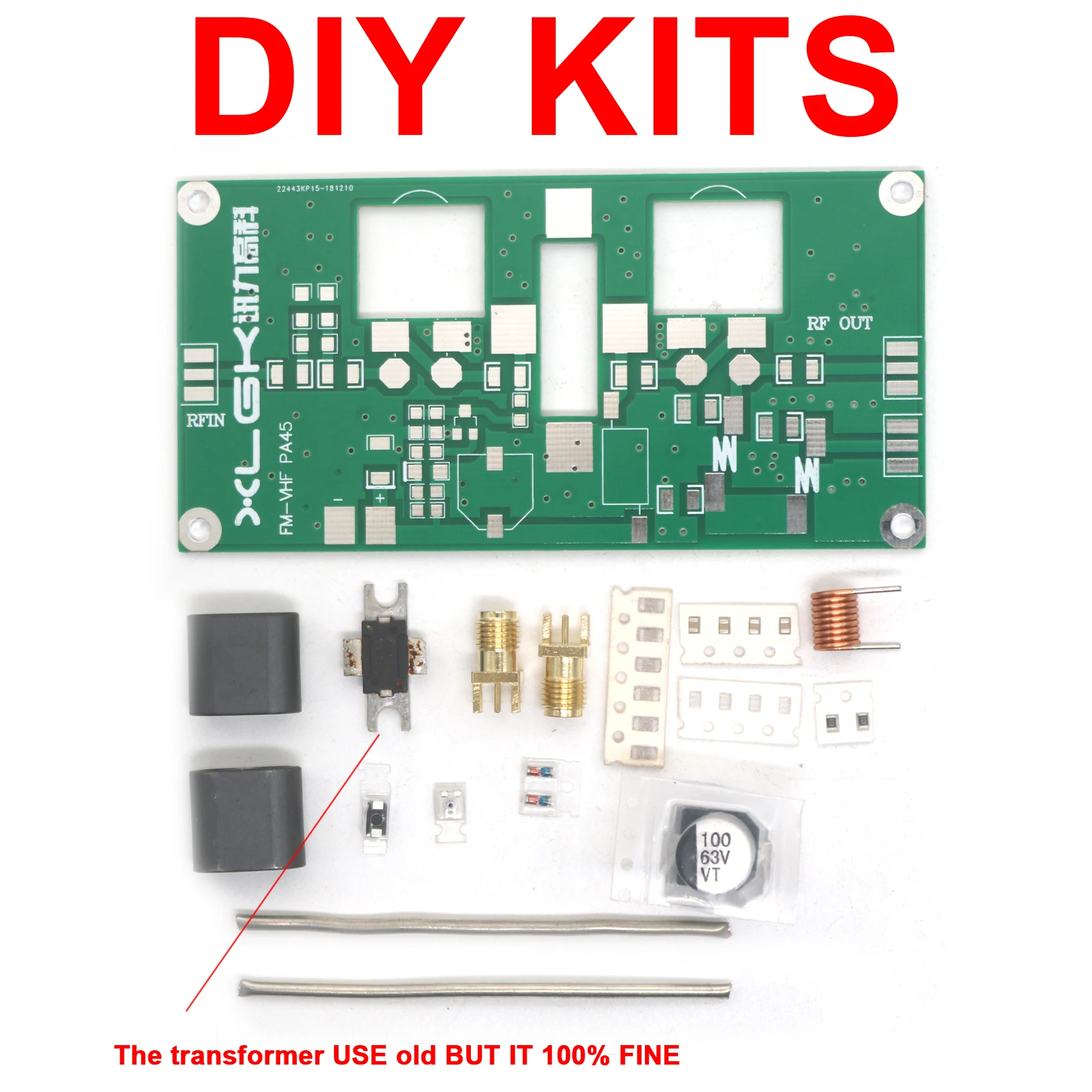 

Радиочастотный усилитель мощности Dykbcells 45W 70-200МГц