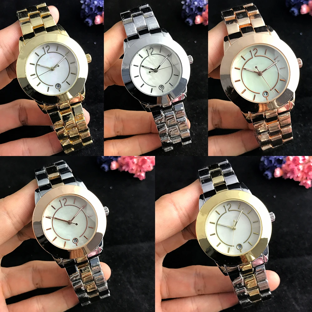 

Europe and the United States Stainless Steel Men Women Full drill Quartz Watches Fashion Luxury Jewelry lady Gift PAN