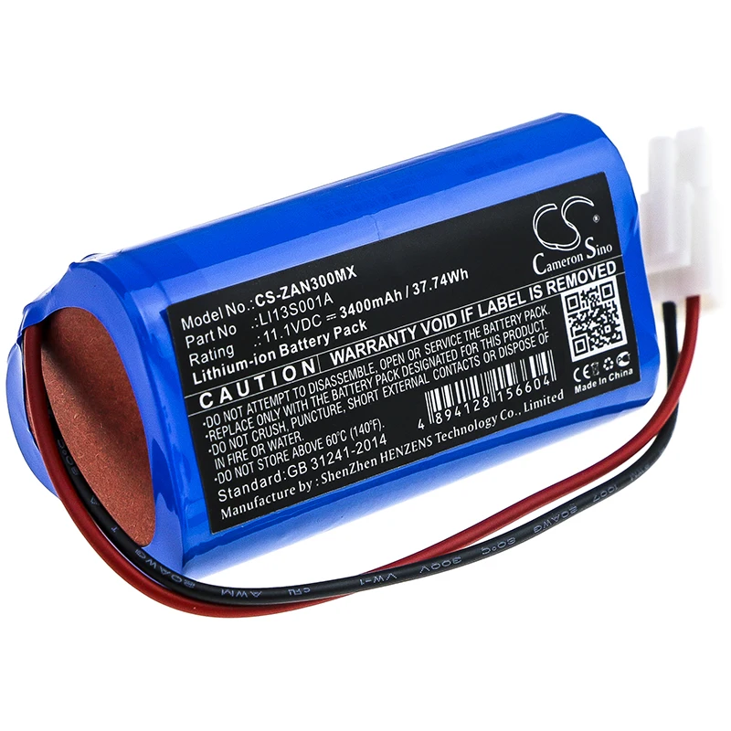 

CS 3400mAh / 37.74Wh battery for Zondan Apollo N3 LI13S001A