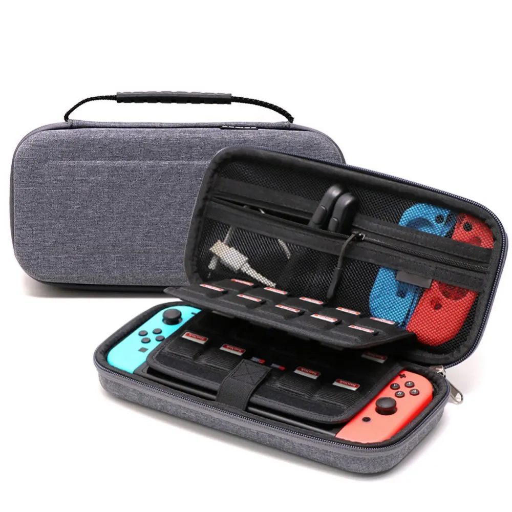 

EVA Carrying Case for Nintendo Switch with Game Cartridge Hard Shell Storege Bags
