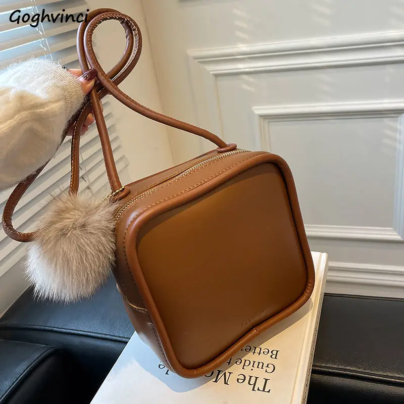 

Crossbody Bags Women Texture PU Lether Shoulder Square Bag Fashion All-match Travel Portable Zipper Solid Cross-body Feminine
