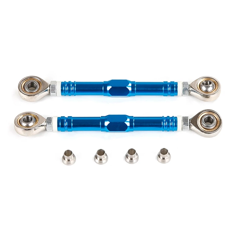 

FBIL-CNC Metal Steering Pull Rod Set For 1/5 LOSI 5Ive-T 5T ROVAN LT Rc Car Toys Parts