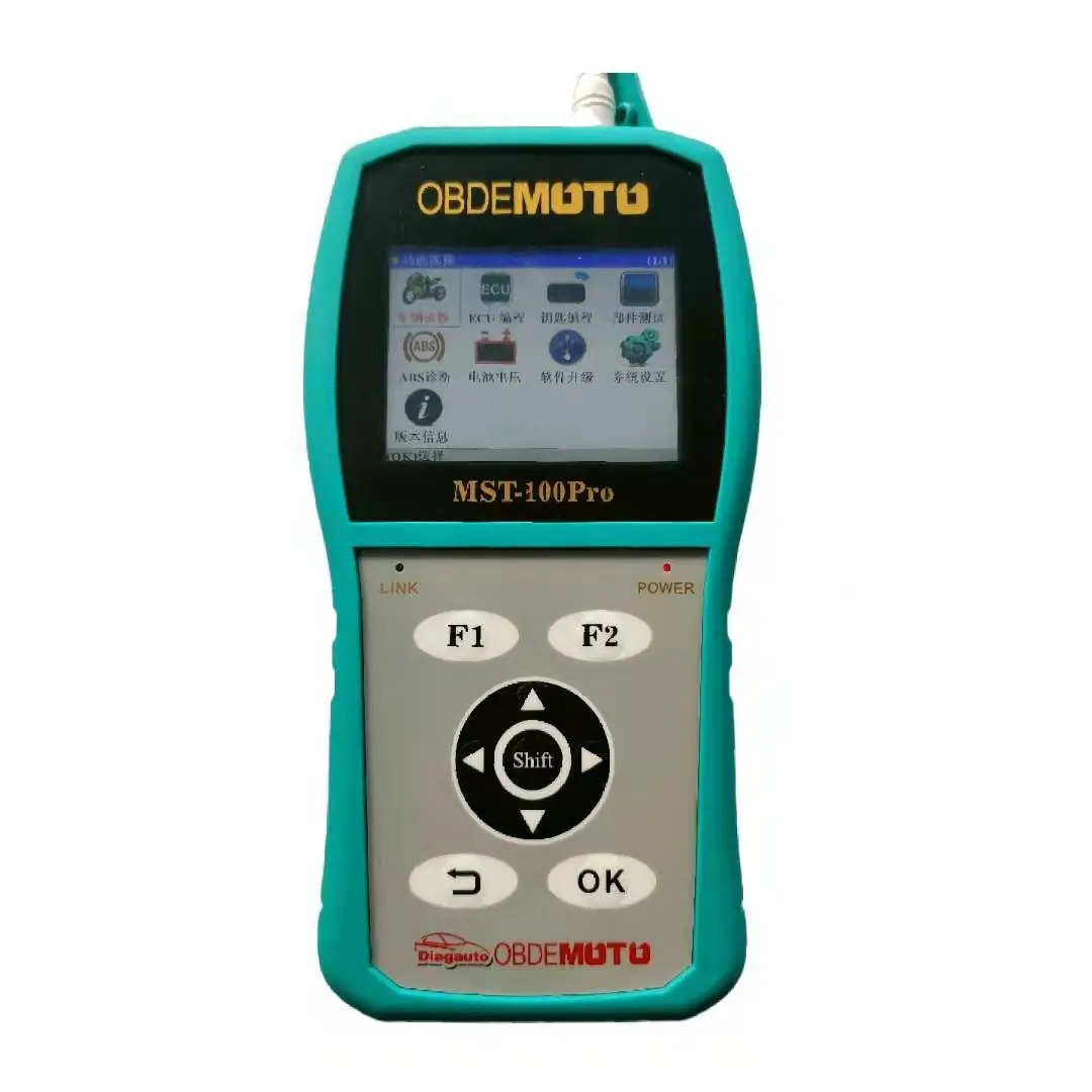 

Ferramenta universal de scanner, versão completa MST-100Pro para motocicletas scanner de código de falhas para motocicletas
