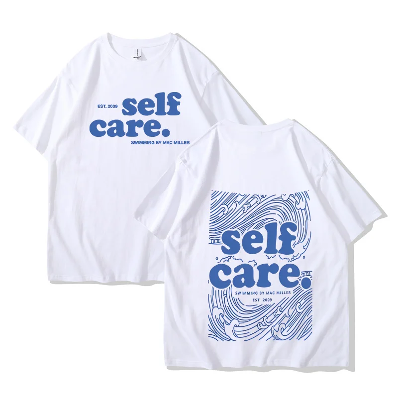 Мужская Футболка Macc Miller С Коротким Рукавом Повседневная Уличная Одежда В Стиле