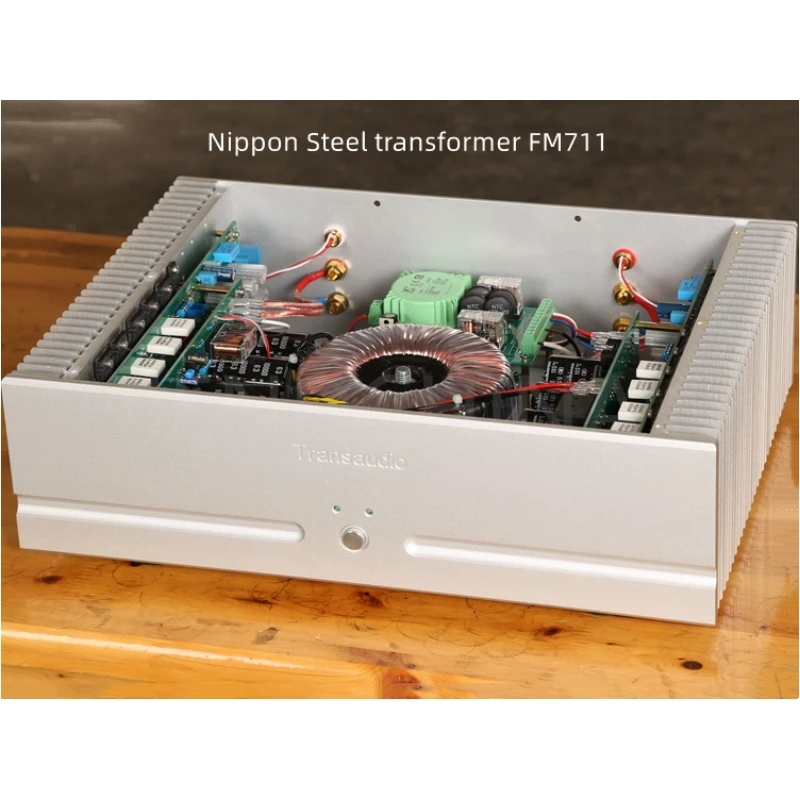 HE-04 FM711 Line HI-END двухканальный усилитель мощности F7 150 Вт/8 Ом 300 Вт/4 (110 В/220 В)