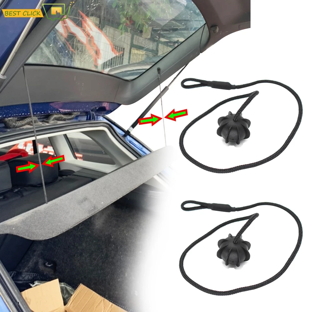 

2 шт., автомобильная полка для посылок, шнур, ремешок для крышки Tonneau для VW Golf MK5 MK6 Rabbit R R32 R20 GTI Hatch, багажник багажника 1K 6863447 A