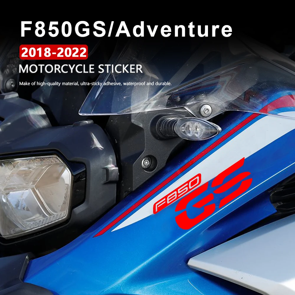 Motorcycle Stickers Waterproof Decal F 850 GS 2022 For BMW F850GS Adventure F850 GS F 850GS ADV 2018 2019 2020 2021 Accessories