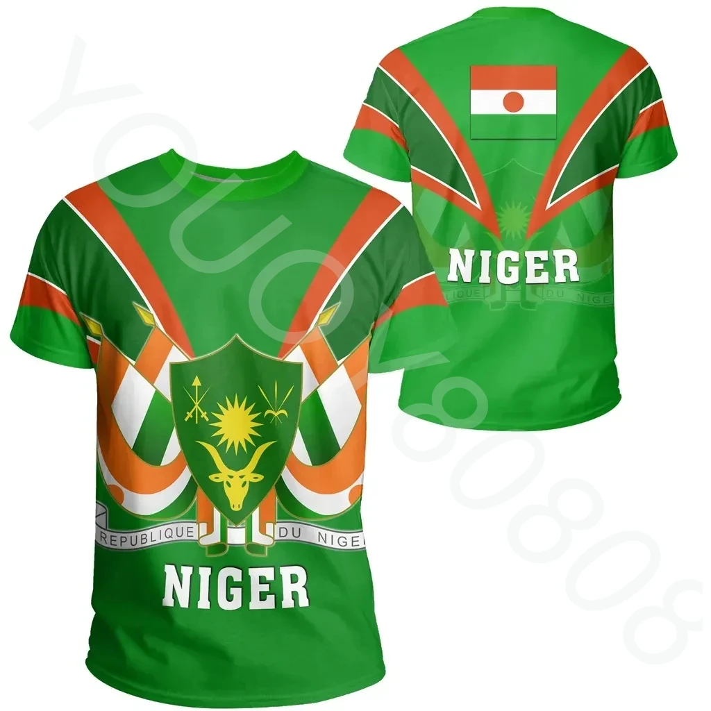 

Summer Africa T-Shirt Niger T-Shirt Ivory Style Sports Casual Street Harajuku Men's Clothing T-Shirt Tops