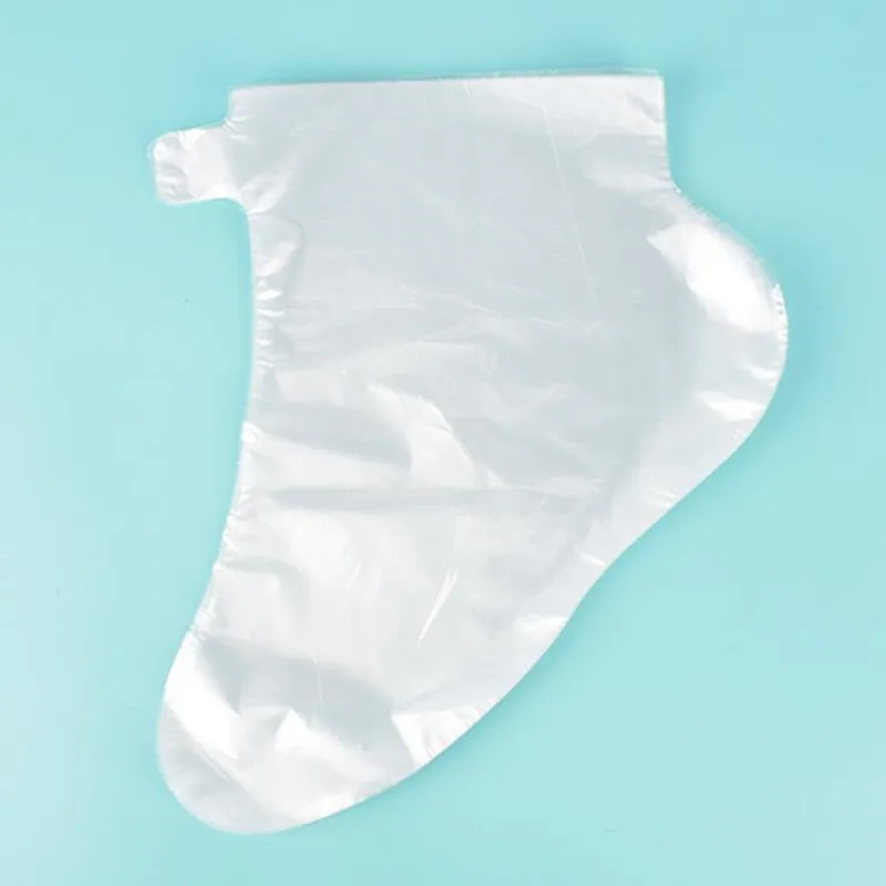 100 шт. прозрачных одноразовых накладок на ноги для детокс-сеансов в спа, педикюра, предотвращение инфекций, уход за пересушенной кожей, массаж, очищение.