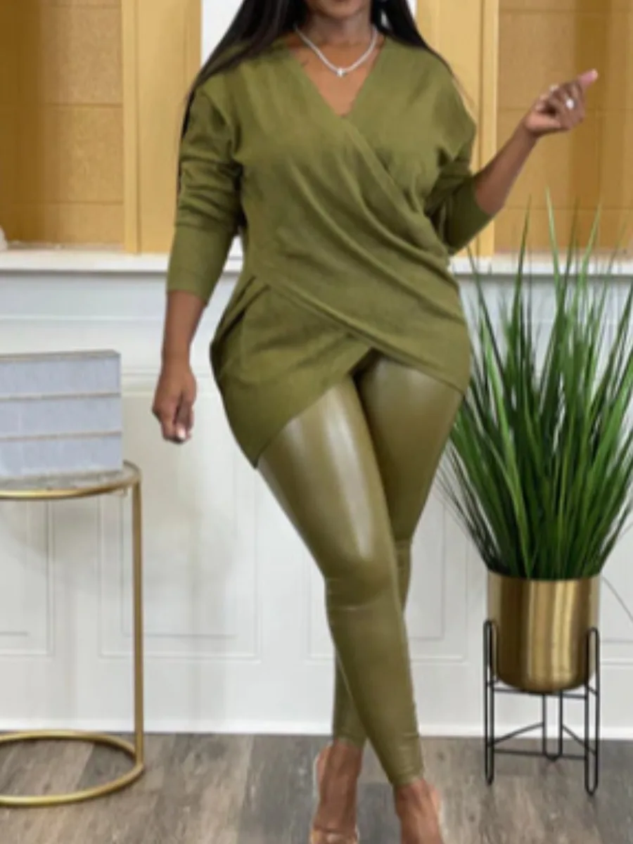 LW узкие брюки из искусственной кожи с высокой талией эластичные базовые