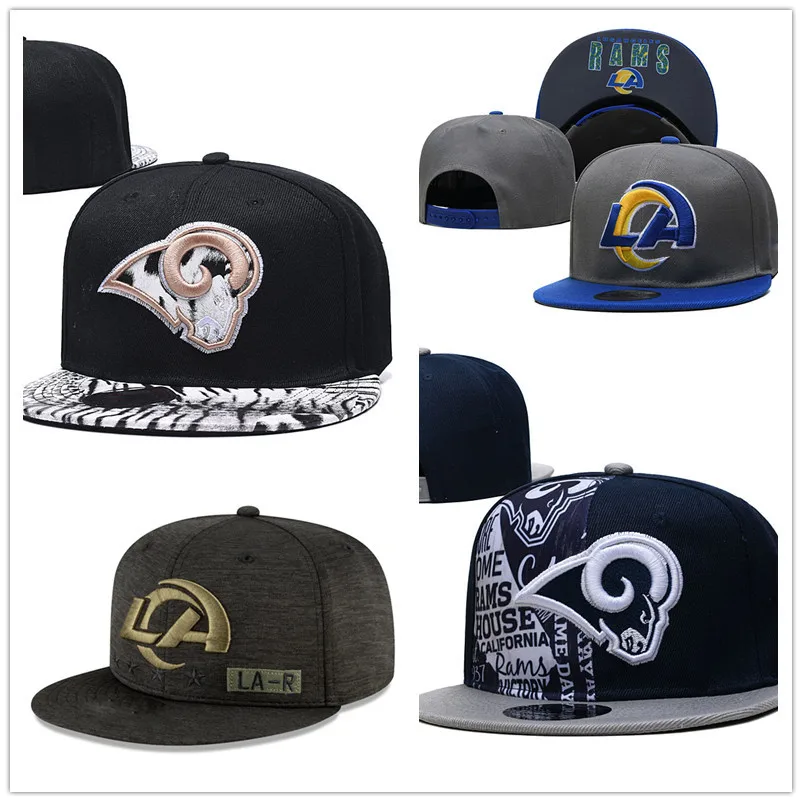 

Los Angeles Men Women Baseball Cap Spring Summer Rams Embroidery Adjustable Caps American Football Fashion Casual Hip Hop Hat