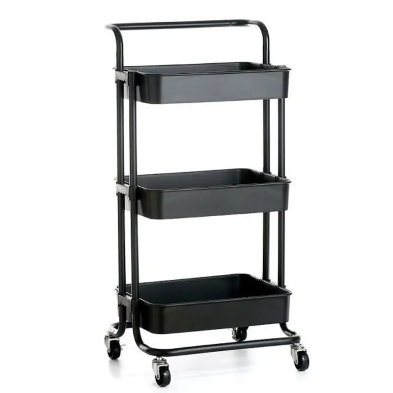 

De Home Organizer Almacenamiento Cocina Estanteria Repisas Y Estantes Trolleys Kitchen Storage with Wheels Prateleira Shelf