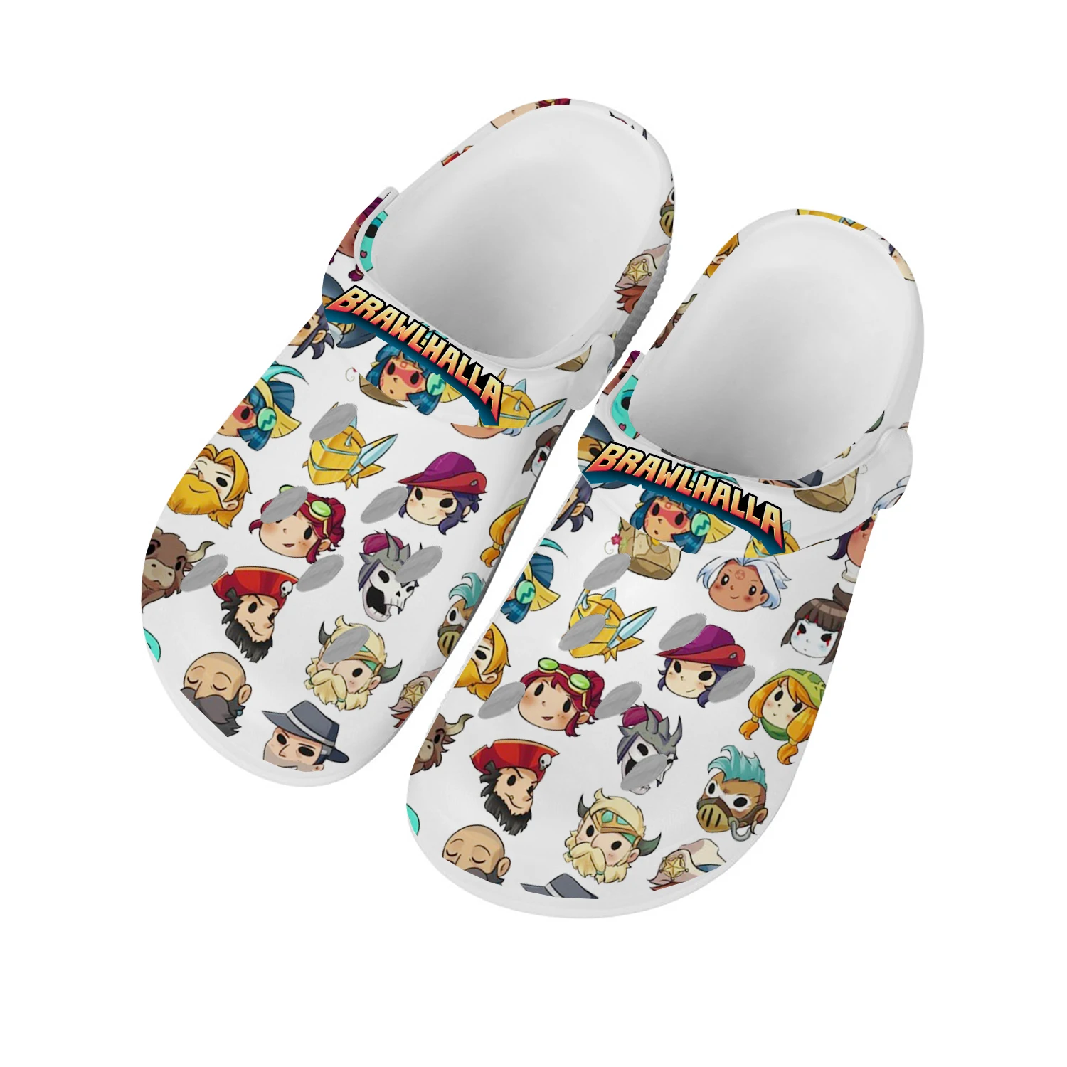 

Brawlhalla Home Clogs Hot Cartoon Game Mens Womens Teenager Fashion Custom Built Water Shoes Garden Beach Hole Slippers Sandals