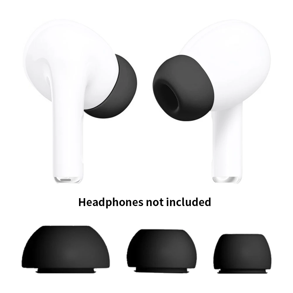 

3 пары, мягкие силиконовые наушники-вкладыши для Apple