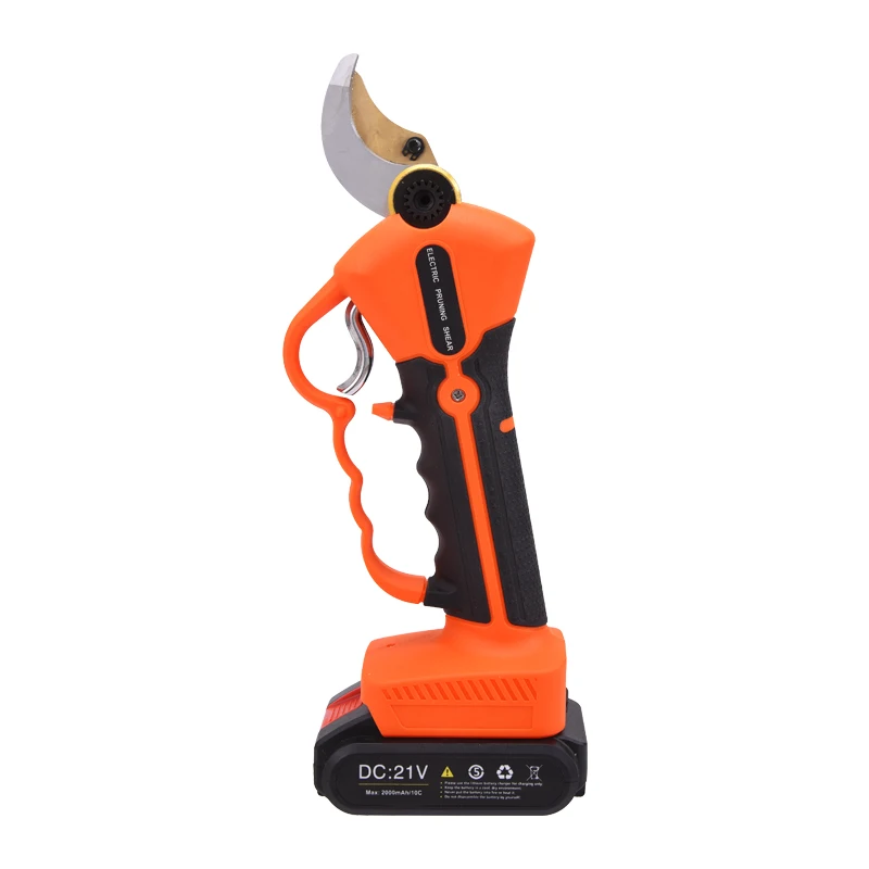 

21V 30mm Li-ion battery powered cordless electric pruning operated tree prunner cutting scissors pruner shears machine