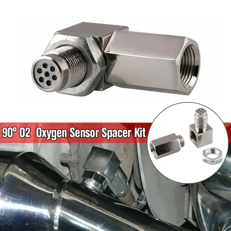 

Extension Filter Oxygen O2 Sensor Connector Extender Spacer Internal Thread M18*1.5 Adapter Miniature Catalytic Converter Inside