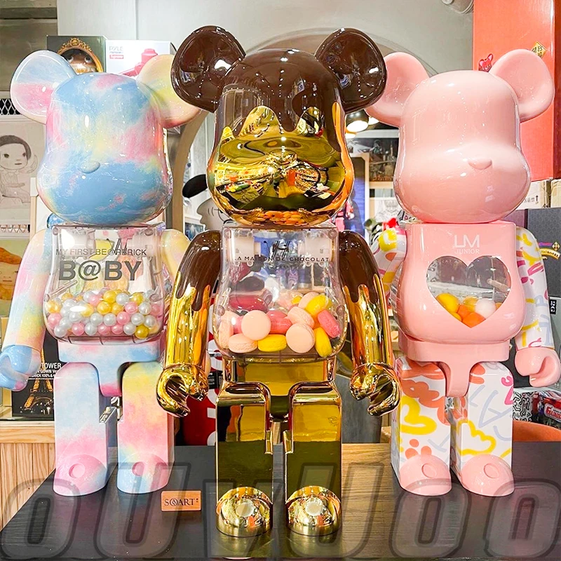 Bearbrick искусственное украшение порошок Макао UM яичный цвета зефира шоколад Qianqiu |