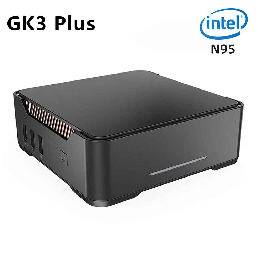 GK3 Plus Intel Processor Alder Lake N95 Windows 11 Mini PC DDR4 8GB 256GB WIFI5 BT4.2 Game Computer VS MINI S12 U59 Pro