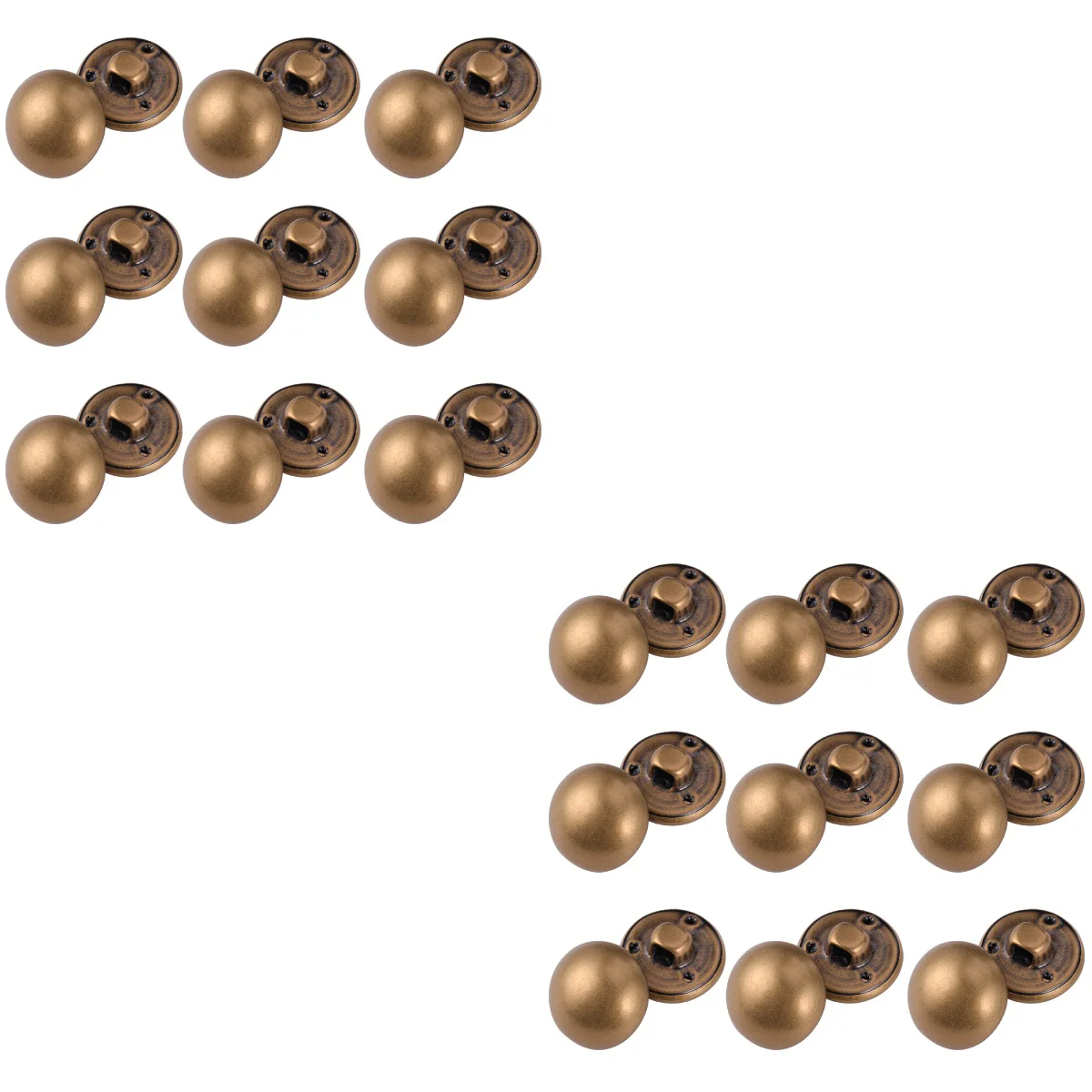 

200 шт., металлические пуговицы для джинсов, 15 мм