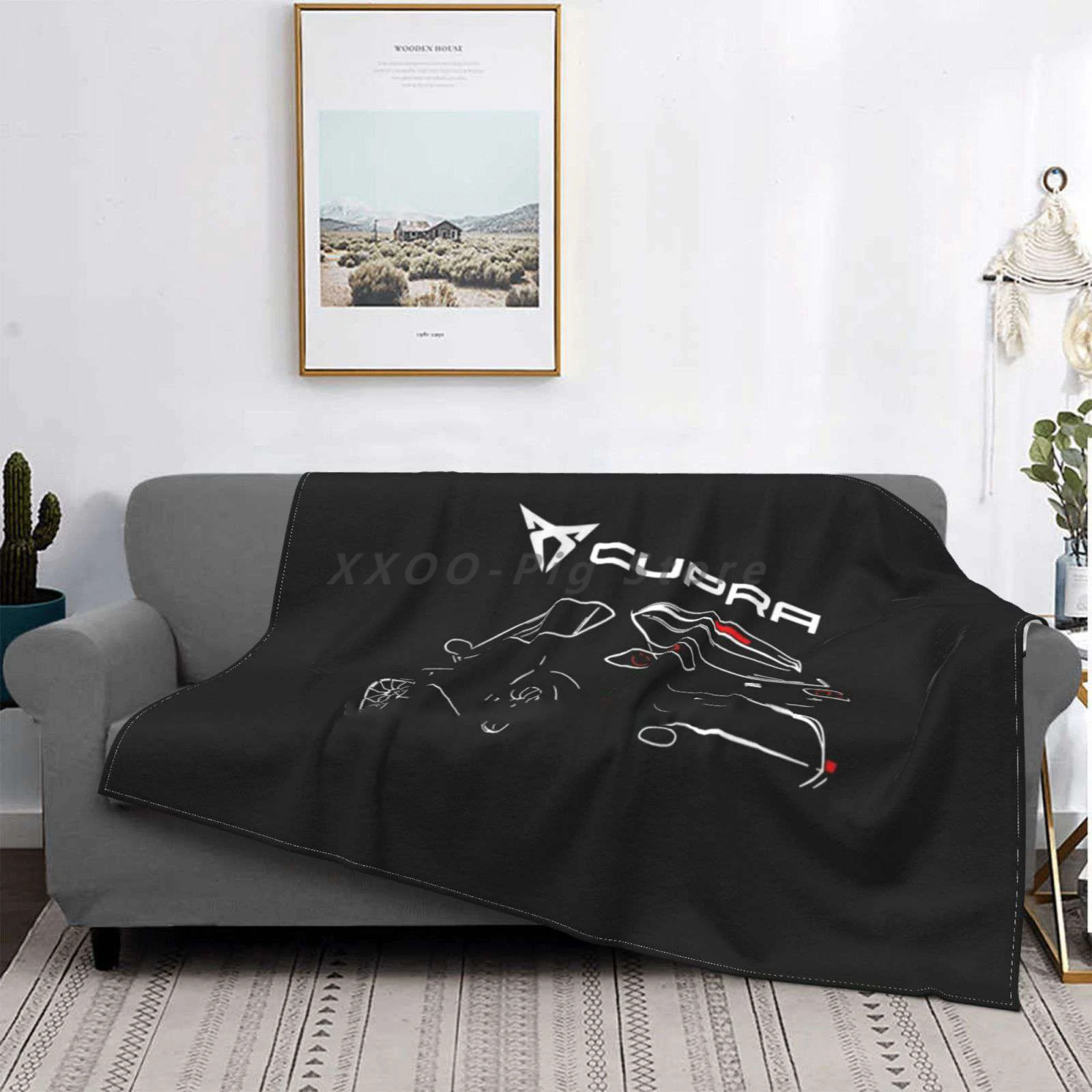 

Form Tt New Selling Custom Print Flannel Soft Blanket Cupra Rally Formentor Leon Atteca Leon Cupra 1