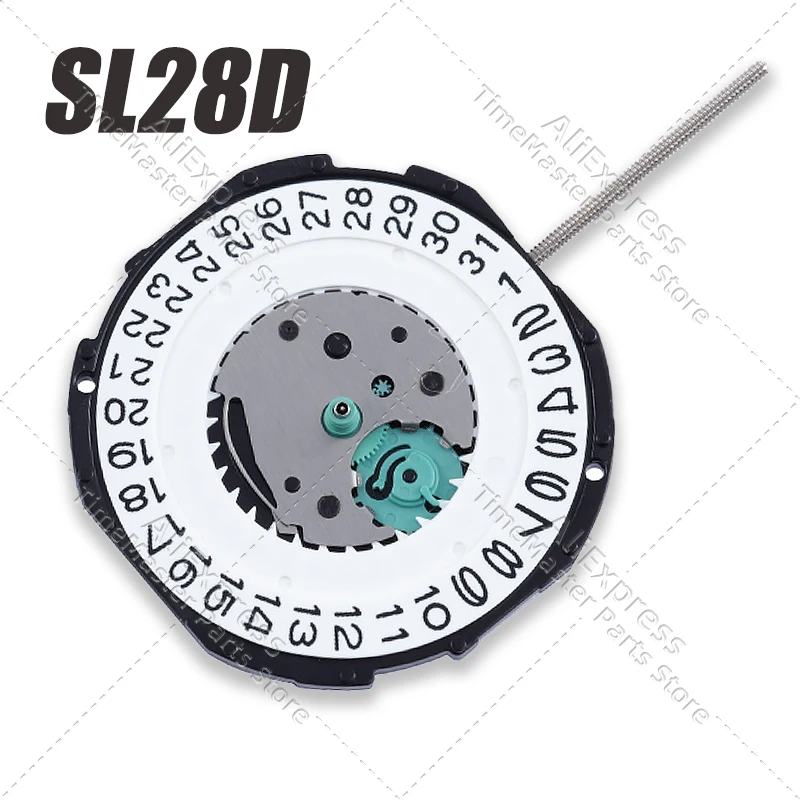 Механизм SL28 Китай Sunon SL28D-3 Кварцевый механизм Дата Дешевая замена на 2115 Оптовая