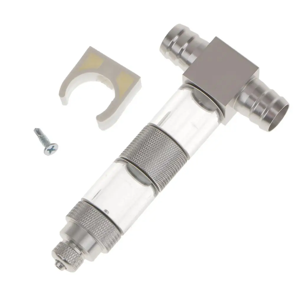 Встроенный диффузор Co2 счетчик пузырей аквариум с растениями высота 13 мм трубка