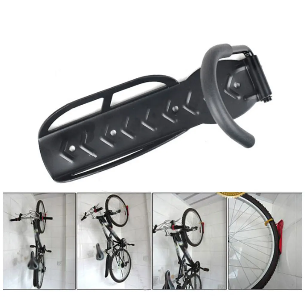 

Bike Stand Wall Mount Bicycle Holder Mountain Bike Rack Stands Steel Storage Hanger Hook Mounted Rack Stands Bicycle Accessories
