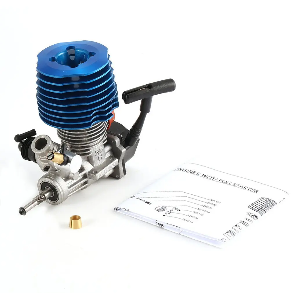

Model Car Accessories 1/8 Scale Car Model Universal Remote Control Model Diesel RC Car 28-level Engine