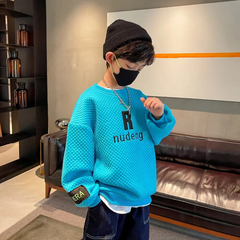 

Boys Hoodies Sweatshirts Jacket Overcoat 2022 Retro Spring Autumn Top Pullover Tops Cotton School Pullover Baby's Kids Children'