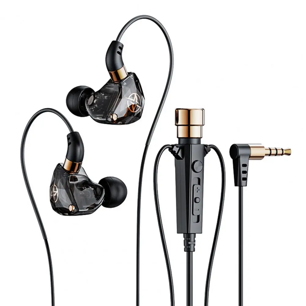 

Recording Earbud Simple Noise Reduction Universal High Fidelity Sound PC Wired Earbud for Playing Games