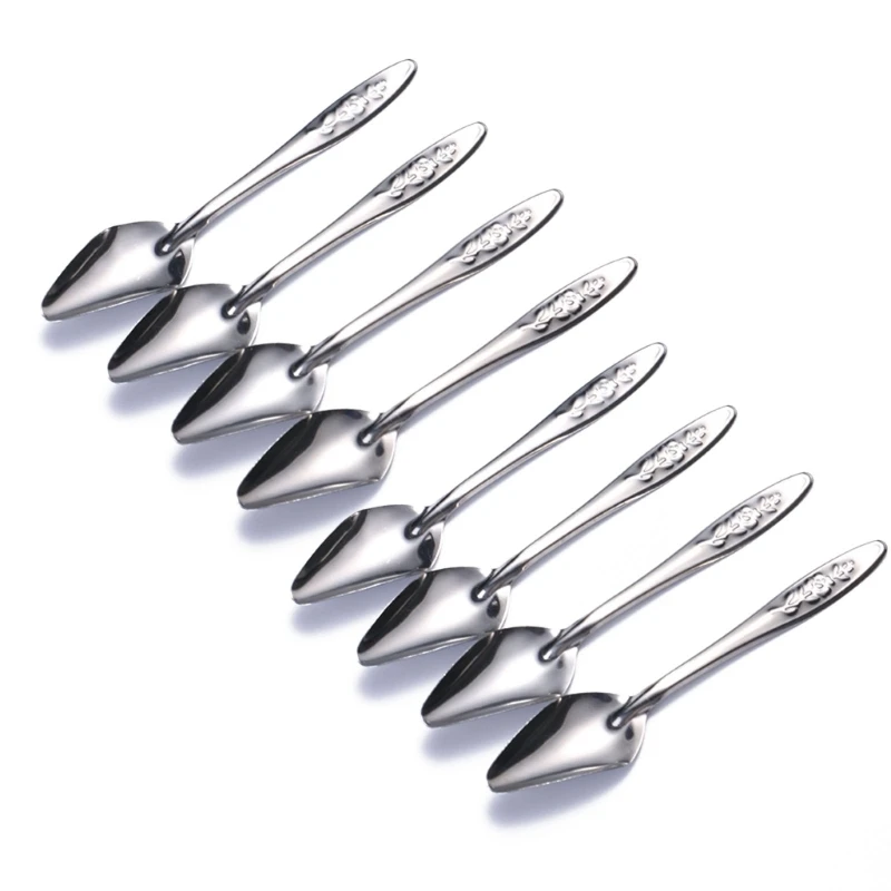 

Bird Parrot Feeder Spoon Stainless Steel Milk Avoid Asphyxia DropShip