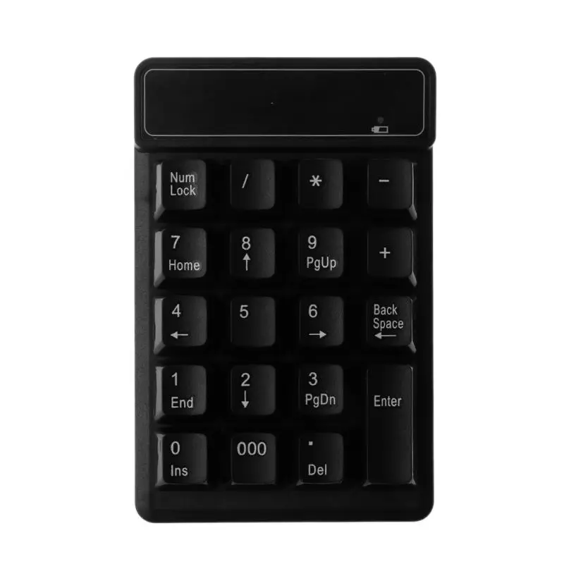 Беспроводная цифровая клавиатура USB Механическая с 19 клавишами Numpad