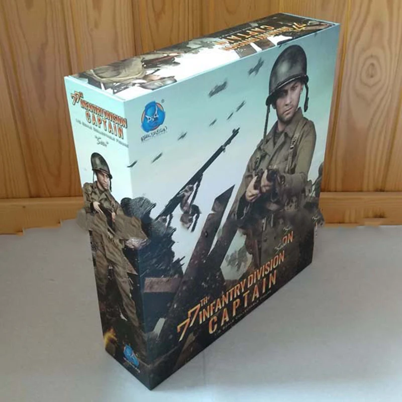 

1/6 DID A80129 серия Второй мировой войны США 77тое пехотное подразделение Капитан Сэм экшн-фигурка модель военный мужской солдат Фигурки игрушки