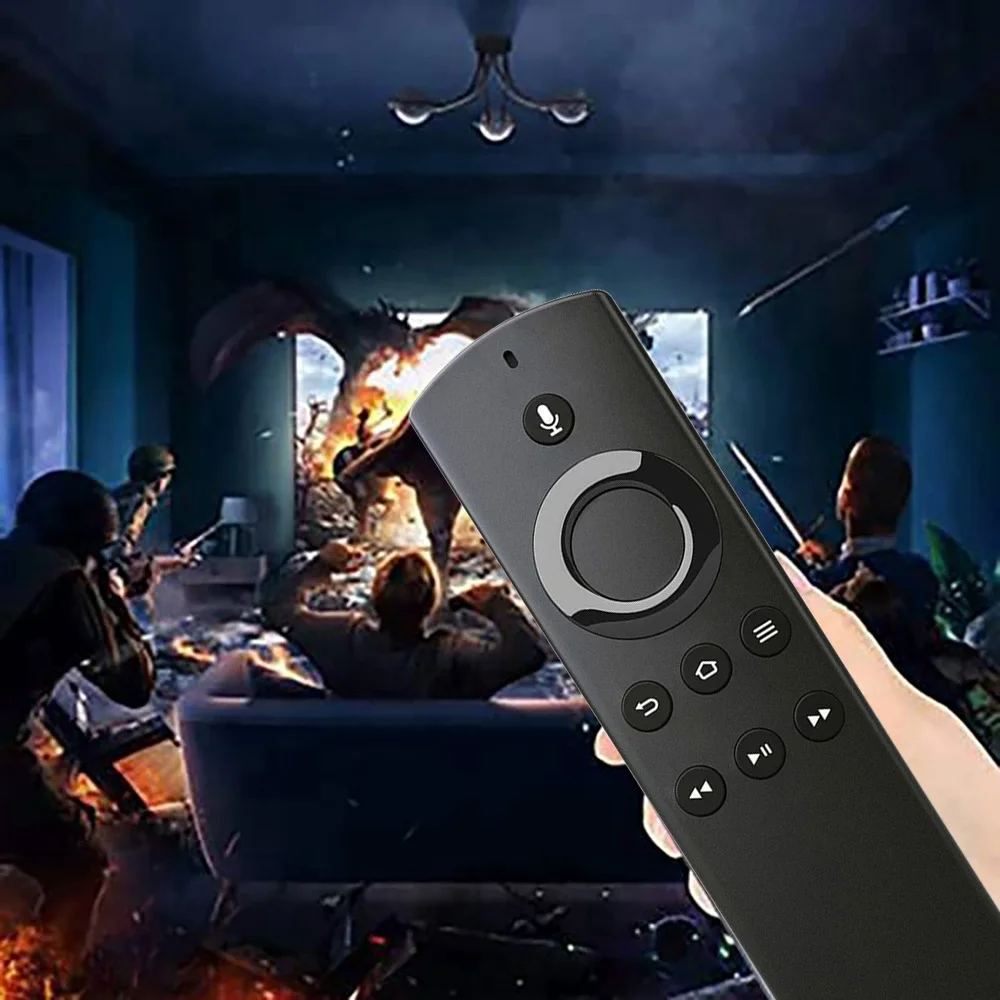 Пульт дистанционного управления PE59CV для Amazon FIRE BOX Voice Fire TV Stick Box Media Remote Control DR49WK