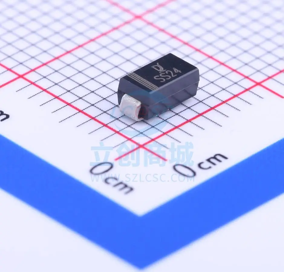 

free shipping 40V 2A 500mV@2A SS2450pcs