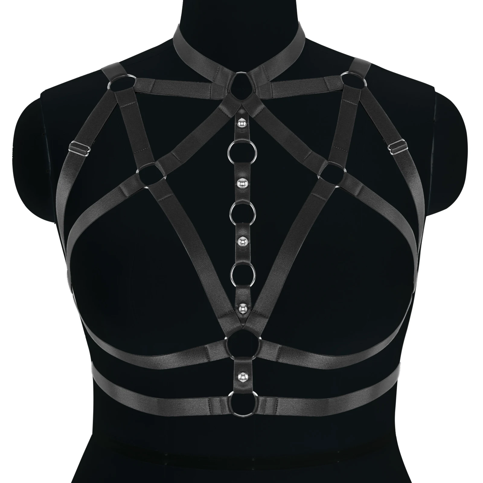 

Портупея корсет бюстгальтер меч пояс панк сексуальное женское эротическое фетиш женское тело грудая Женская заклепка аксессуары Готика