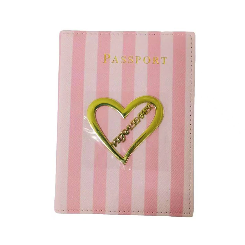 

New Fashion Simple Passport Holder Exquisite Cross Pattern Document Storage Case