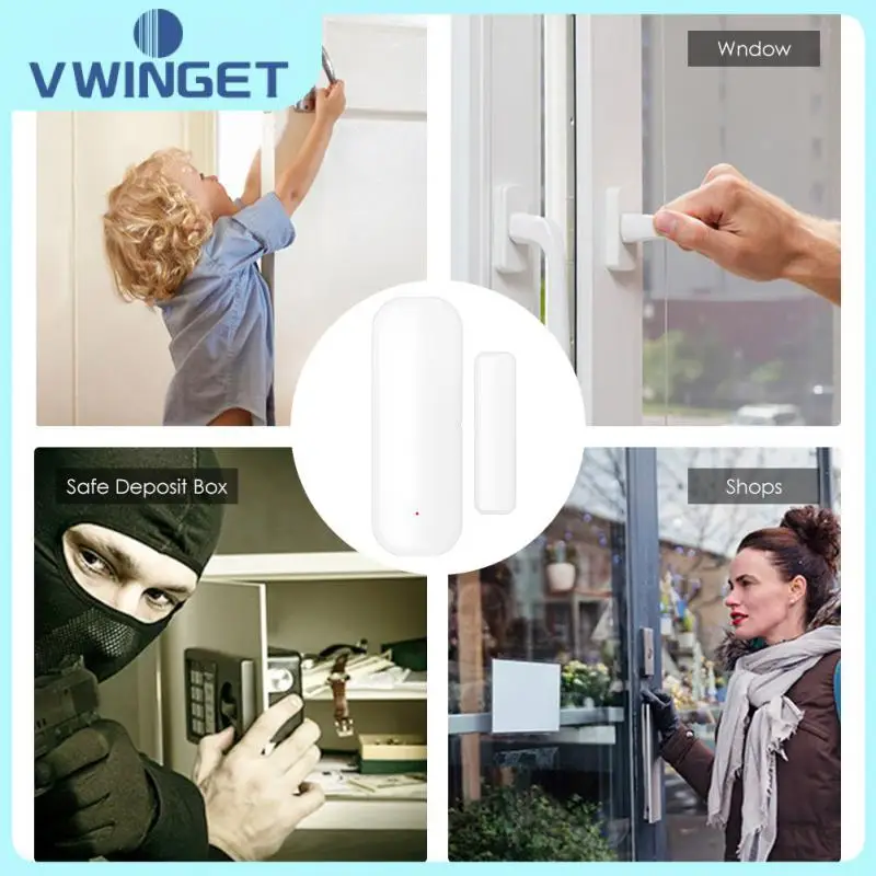 

Датчик двери Умный Магнитный с Wi-Fi и управлением через приложение