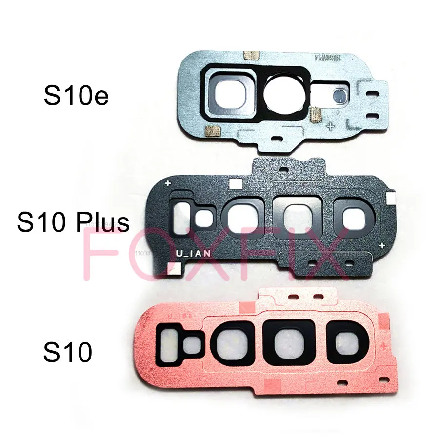 Стеклянный объектив задней камеры для Samsung Galaxy S10e/S10/5G/Plus/Lite стеклянная крышка с