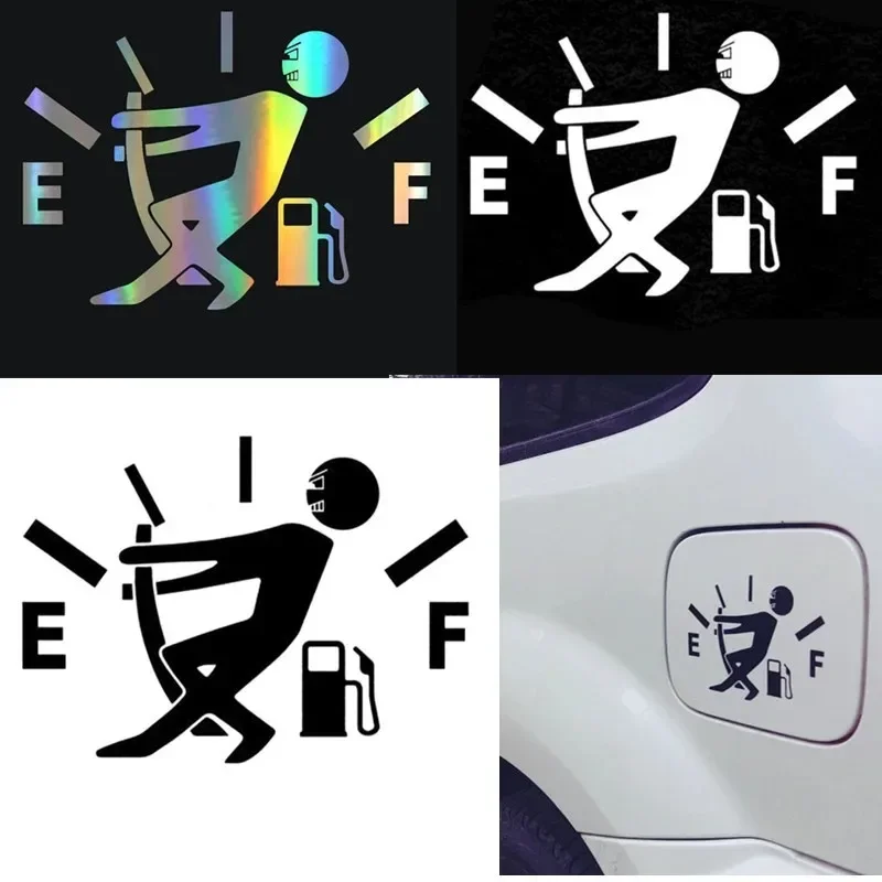 

Funny Car Stickers High Gas Consumption Decal Fuel Gage Empty Stickers Waterproof Auto Tank Stickers For Car Styling 10*14cm