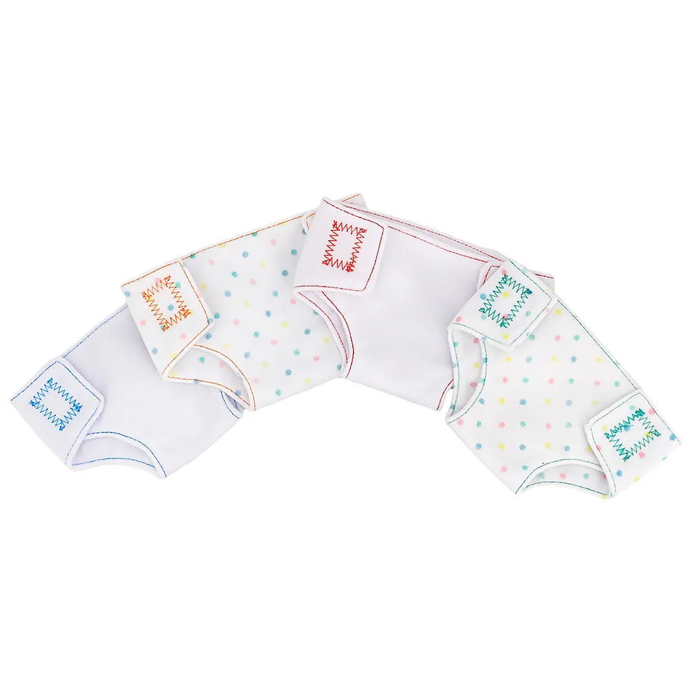 

Nappies: 4pcs Dressing Clothing Random Style