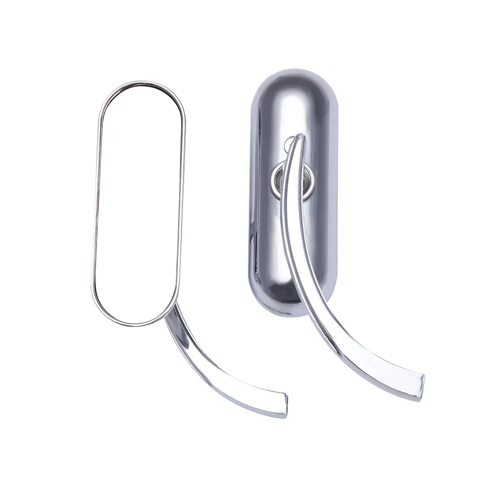 

Универсальное зеркало заднего вида для мотоциклов Harley Davidson Touring Road Street Glide, черное хромированное, аксессуары