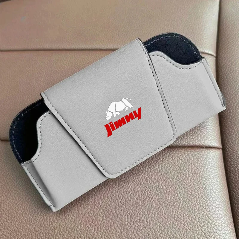 

Автомобильный чехол для очков из искусственной кожи, многофункциональный зажим для Suzuki Jimny JB23 JB33 JB43 JB64 JB74