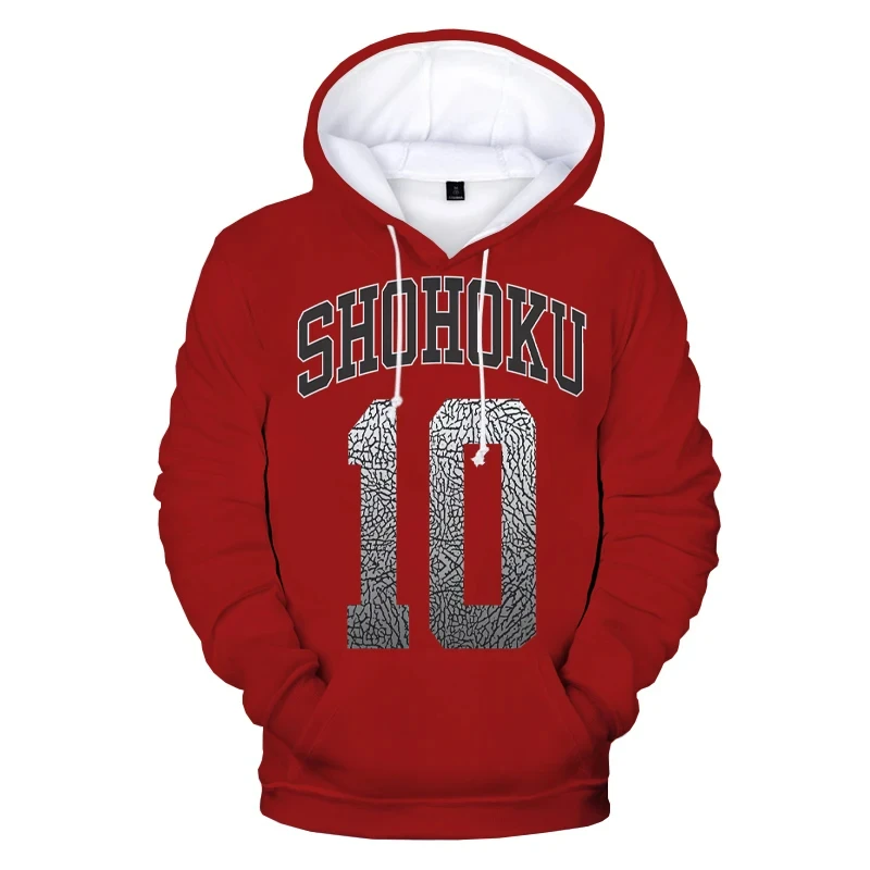 

Newest Slam Dunk Basketball Team Uniform 3D Printed Hoodies Men Women Streetwear Cosplay Clothing Fashion Harajuku Kid Pullover
