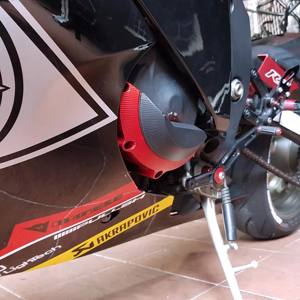 2020 YZF-R6 двигатель корпус Чехол Защита накладка рамы ползунок протектор для Yamaha YZF