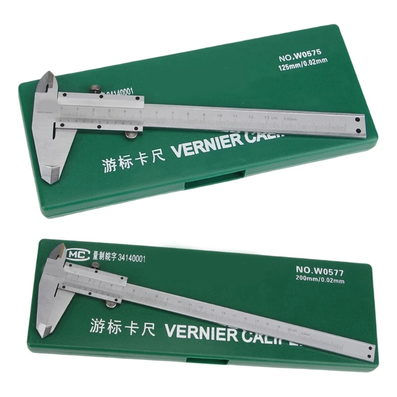 

High Accuracy Vernier Caliper Micrometer Gauge 0-150mm/0-200mm Length Thickness