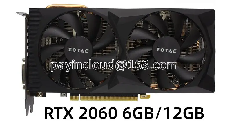 

Видеокарта Raphic RTX 2060 6 ГБ 12 Гб GPU RTX2060