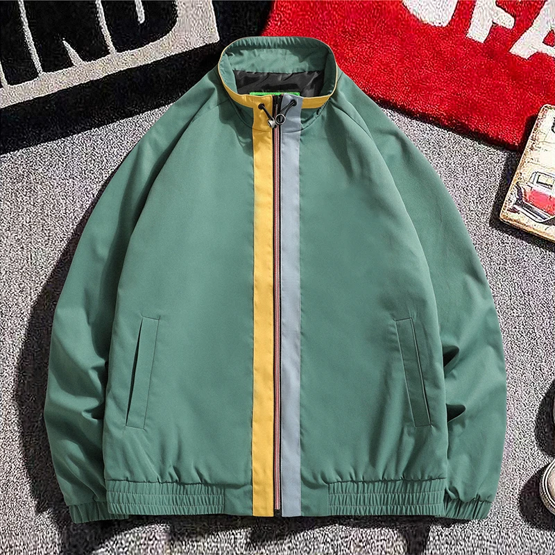 

Men Patchwork Casual Jackets 2000 Autumn Mens Korean Fashions Windbreaker Hop Streetwear Jackets Coats
