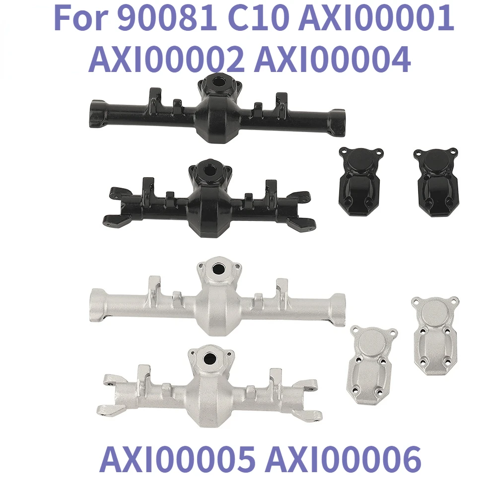 

Металлическая прямая передняя и задняя оси SCX24 2 шт., Корпус Корпуса для RC 1/24 Axial SCX24 90081 C10 AXI00005, детали для обновления игрушечных автомобилей