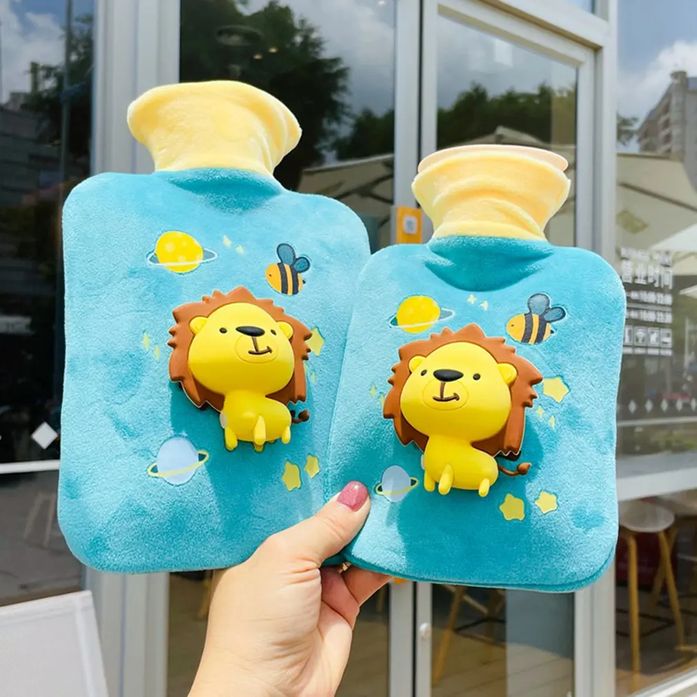 

Портативный мультяшный обогреватель, зимний многоразовый обогреватель для рук, бутылка для горячей воды, ПВХ взрывозащищенный мешок для ин...